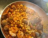 Foto del paso 3 de la receta: Garbanzos mar y montaña