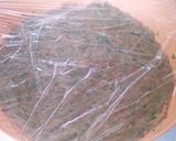 A picture of step 2 of Kafta (meatballs with herbs and spices).