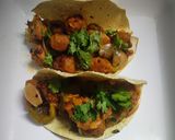 A picture of step 7 of Papad Tacos.