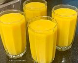 A picture of step 4 of Mango Milkshake.