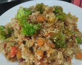 Foto del paso 9 de la receta: Falso arroz de coliflor tipo yakimeshi a mi manera🍚🥡🍱