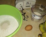 Foto langkah ke 1 dari resep Roti Pisang Coklat Keju.