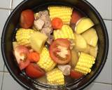 Carrot And Corn In Pork Soup recipe step 5 photo