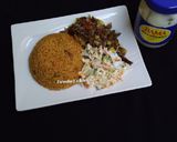 A picture of step 13 of Jollof Rice.