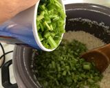 Foto del paso 2 de la receta: Arroz con tallitos de espinaca