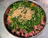 Une image de l'étape 8 de Bœuf aux poivrons, courgettes et tomates.