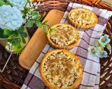 عکس مرحله 12 از دستور تارت هلو شنی مجلسی 🍑🥧