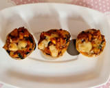 Foto del paso 5 de la receta: Tapa champiñón con vegetales y mousse de aceite de trufa