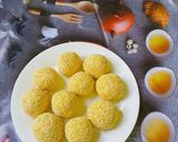 Hình bước làm 6 của món Bánh bí đỏ bọc phô mai chiên giòn