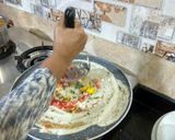 A picture of step 5 of Ghotala Dosa.