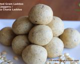 A picture of step 6 of Roasted Gram Laddu With Jaggery / Bhuna Chana Ladoo.