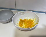 香橙古早蛋糕的食譜步驟1照片