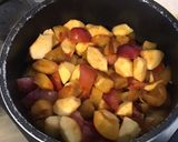 Une image de l'étape 4 de Compote de prunes et pommes du jardin au sucre de canne.