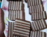 Foto langkah ke 5 dari resep Kue Lapis Coklat (Balapis Cokelat).