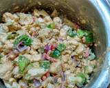 Ghobi mix pakoda recipe step 3 photo