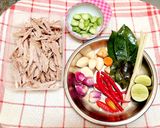 Foto langkah ke 1 dari resep Ikan Tongkol Suwir Manis/ Manis Pedas.