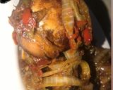 A picture of step 3 of Pepper chicken.