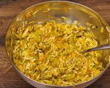 IR-barát, gluténmentes sonkás-sajtos cukkinitercs recept fázis 1 fotója