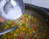 A picture of step 3 of Vegetable soup.