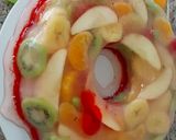 A picture of step 13 of Fruit Jello Cake.