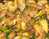 Foto langkah ke 8 dari resep Tumis Brokoli Daging.