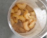 A picture of step 5 of Amla Candy or gooseberry candy.
