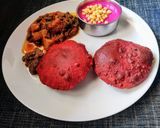 बीटरूट पूरी और बीटरूट रायता (Beetroot Puri aur Beetroot Raita recipe in Hindi) रेसिपी चरण 11 फोटो