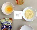 Foto langkah ke 1 dari resep Brownis Nutricake mudah tanpa mixer.