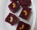 A picture of step 5 of Beetroot rava kesari.