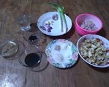 Foto langkah ke 1 dari resep Nasi Bakmoy Ayam Tahu.