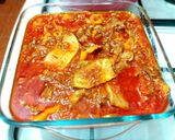 صورة لخطوة 5 من وصفة منزلة شرايح الكوسا بالبندورة🍅