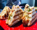 A picture of step 5 of Cheese Corn Sandwiches.