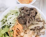 Hình bước làm 2 của món Bún thịt bò xào
