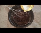 A picture of step 2 of Chocolate wafers.