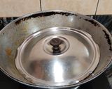 A picture of step 6 of KADDU KALA CHANA DRY CURRY...