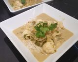 Foto del paso 4 de la receta: Curry de pescado y coco con fideos de arroz