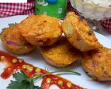 A picture of step 4 of Moimoi muffin.