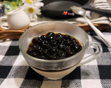 A picture of step 6 of Brown Sugar Bubble Milk Tea Panna Cotta.