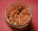 Foto del paso 14 de la receta: Berenjena rellena al horno, con salsa de picadillo de tomate y queso