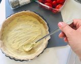Une image de l'étape 2 de Tarte aux tomates cerises.