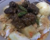 Foto langkah ke 5 dari resep Daging bumbu kecap Ala Ala Anak Rantau.