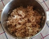 A picture of step 4 of Zucchini with soya mince.