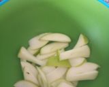 Foto del paso 2 de la receta: Ensalada de espinacas, tocineta y manzana
