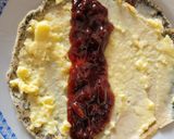 Mákos palacsinta meggylekvárral, vanília pudinggal recept fázis 4 fotója