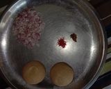 A picture of step 2 of Pyaj ki roti in tandoor.