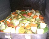 Foto del paso 7 de la receta: Pecho de res al horno con vegetales