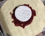 Foto del paso 3 de la receta Hojaldre de camembert y cebolla caramelizada en Airfryer