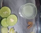 A picture of step 1 of Amla detox drink (winter special detox).