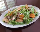 Hình bước làm 4 của món Đậu cove xào chay