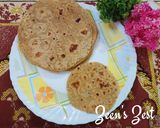 A picture of step 3 of Sorghum and Wheat Chapatis.